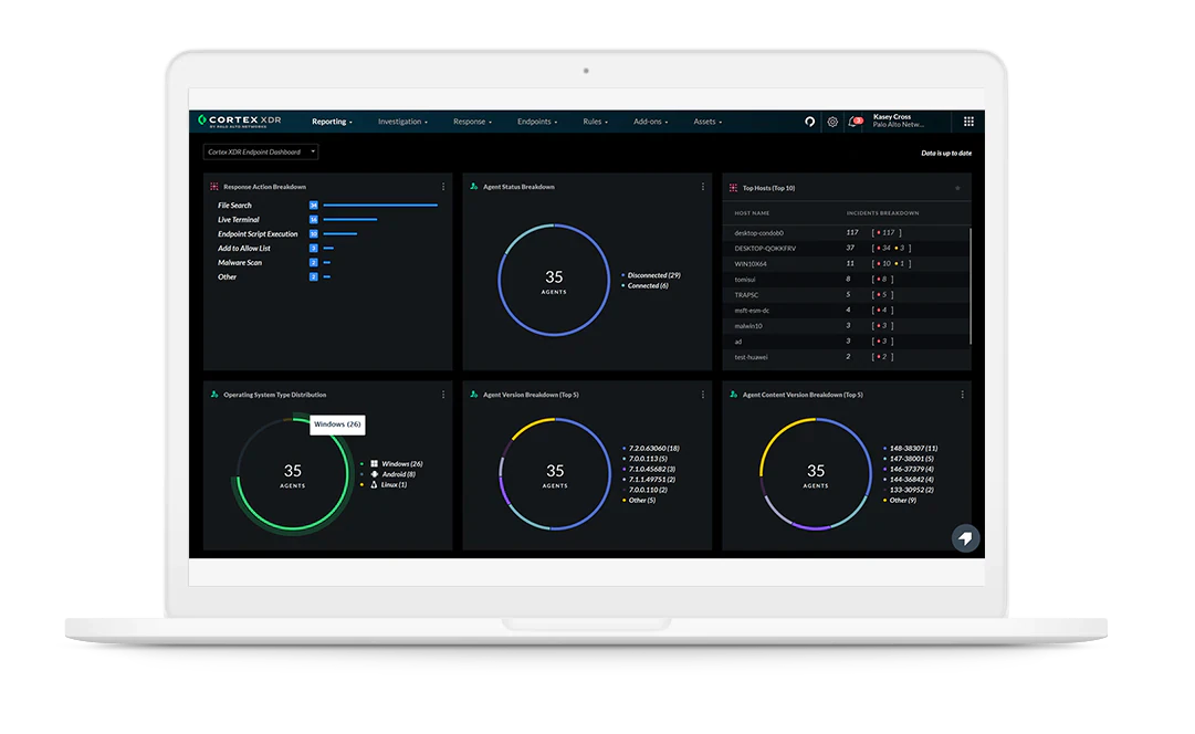 screenshot of Cortex XDR